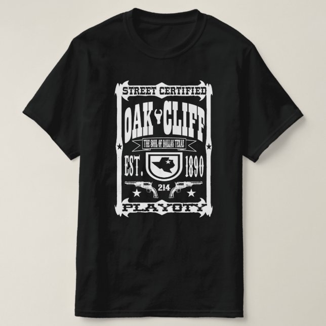 Oak Cliff! T Shirt (Design framsida)