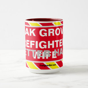 OAK GROVE FIREFIGHTER ÄR BÄTTRE HALF WIFE MUGG