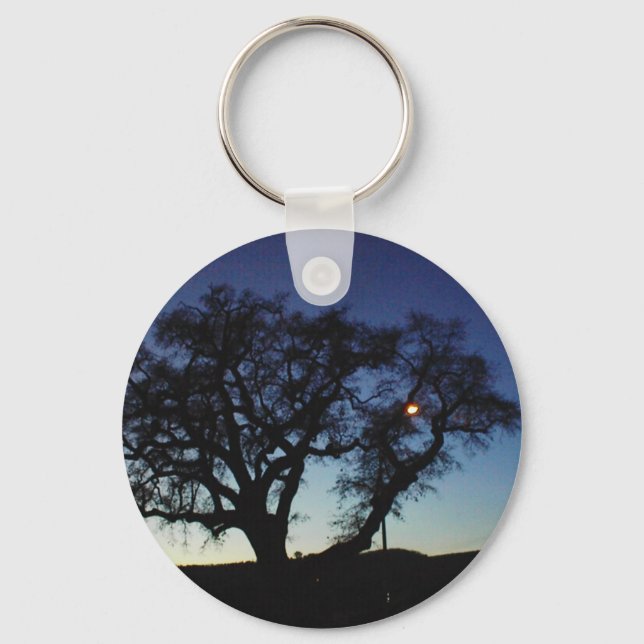 Oak i Dusk Nyckelring (Framsida)