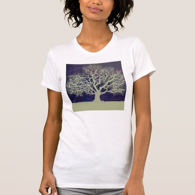 Oak i vinter t-shirt (Framsida)