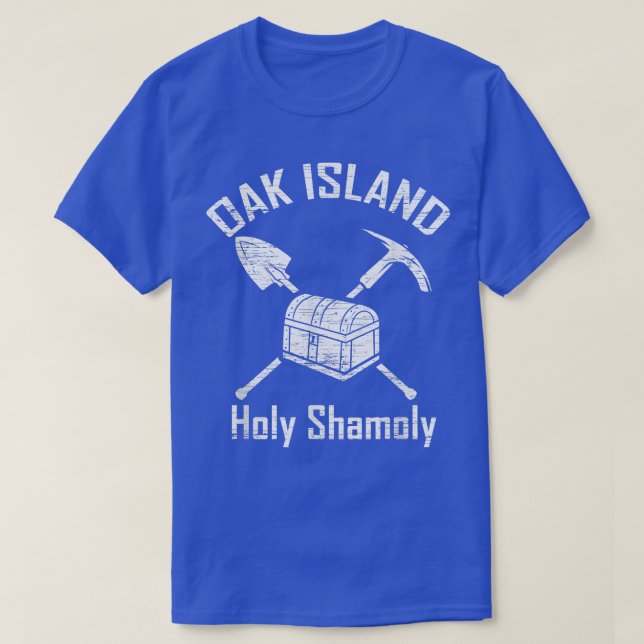 Oak Island Heliga Shamoly Treasure Hunter T Shirt (Design framsida)