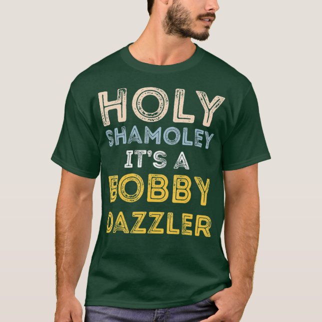 Oak Island-Heligan Shamoley Bobby Dazzler T Shirt (Framsida)