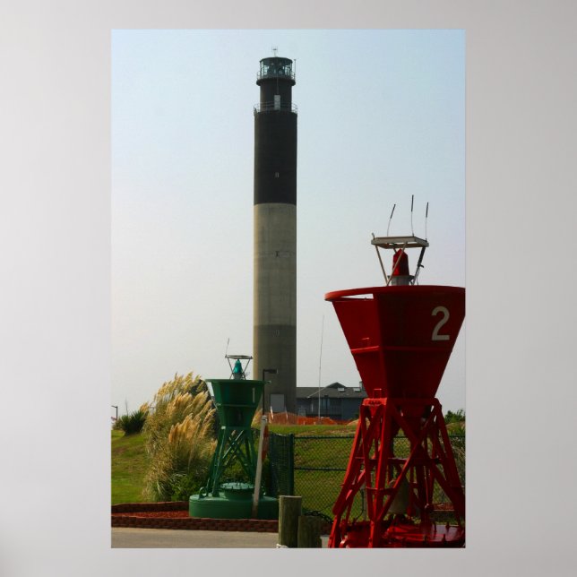 Oak Island Light and Buoys Poster (Framsidan)