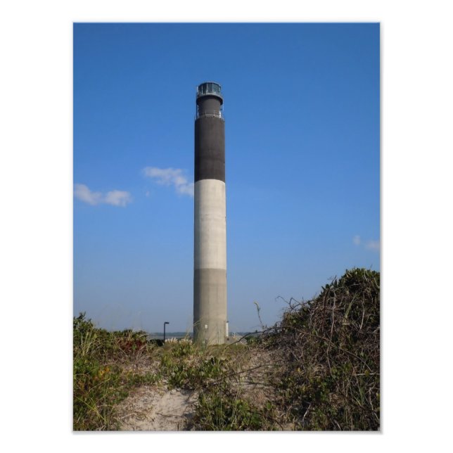 Oak Island Lighthouse Fototryck (Framsidan)