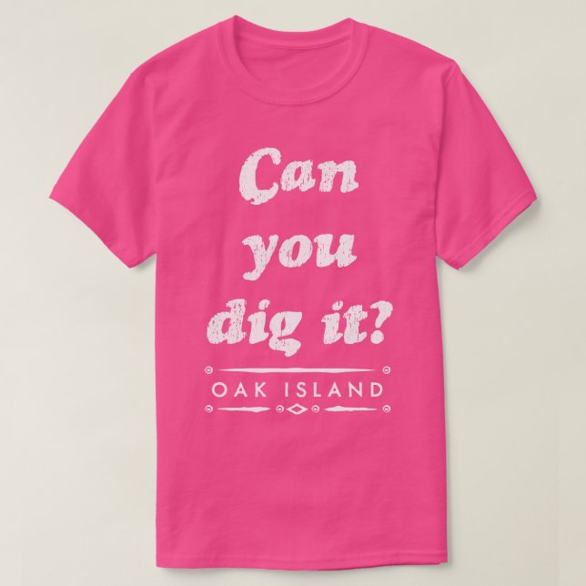 Oak Island Mysteri T Shirt (Design framsida)
