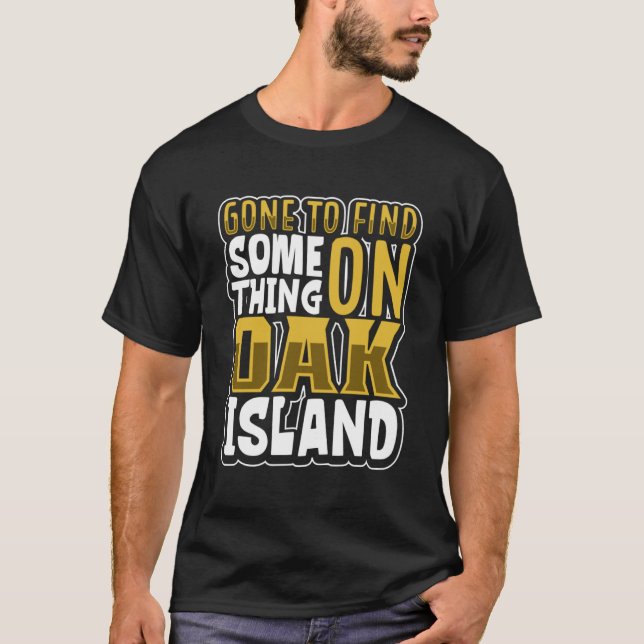 Oak Island Treasure Hunting Oak Island Mystoppi 18 T Shirt (Framsida)