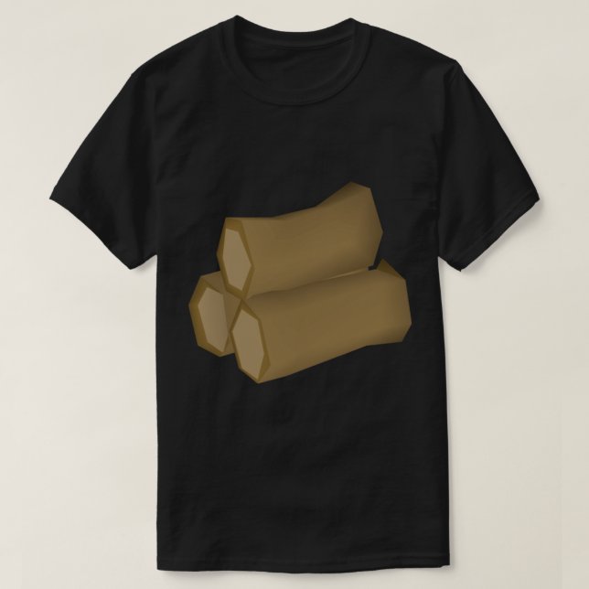 Oak-loggar Runescape T Shirt (Design framsida)