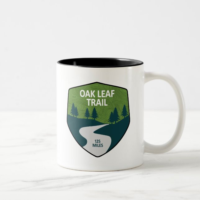 Oak Löv Trail Två-Tonad Mugg (Höger)