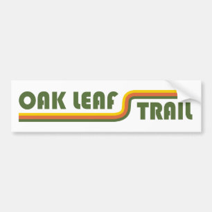 Oak Löv Trail Wisconsin Bildekal