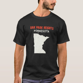 Oak Park Heights Minnesota USA State America Trave T Shirt