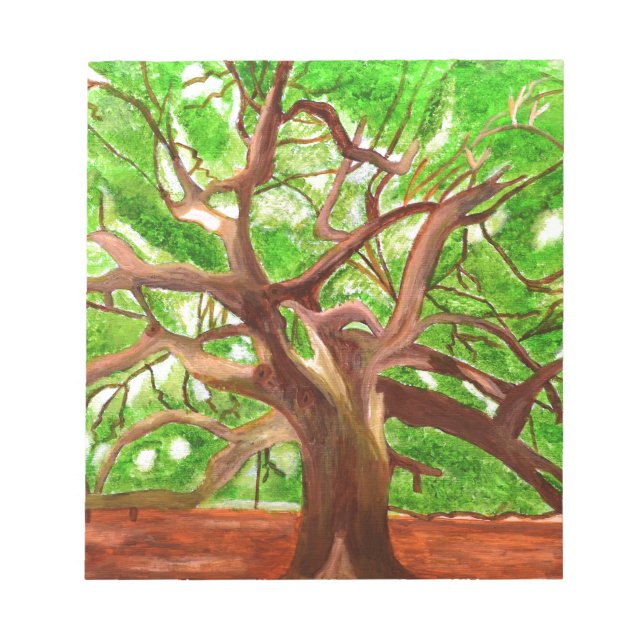 Oak Träd Anteckningsblock (Framsida)