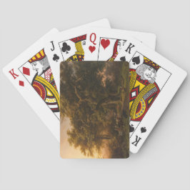 Oak Träd i ett skogslandskap (Woodland Scene) Casinokort