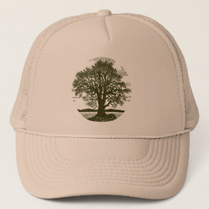 Oak Träd Keps