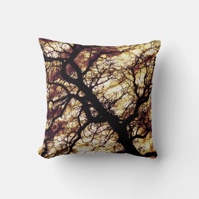Oak Träd Kudde (Framsida)