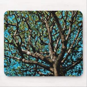Oak Träd Musmatta