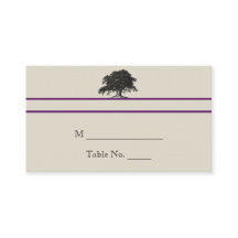 Oak Träd Plantation i Lila Bröllop Plantort