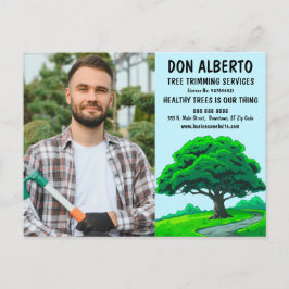 Oak Tree Logo | Tree Trimming Service Marketing Vykort