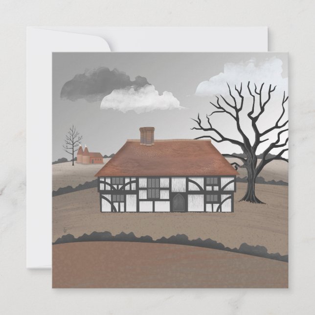 Oak Tree Manor Card Kort (Framsida)