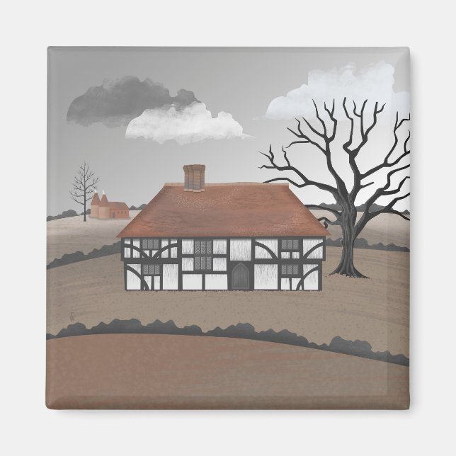 Oak Tree Manor Magnet (Framsidan)
