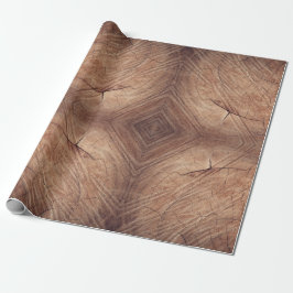 Oak Wood Log Presentpapper