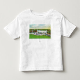 Oakes beskådar den trädgårds- theatren av t-shirt