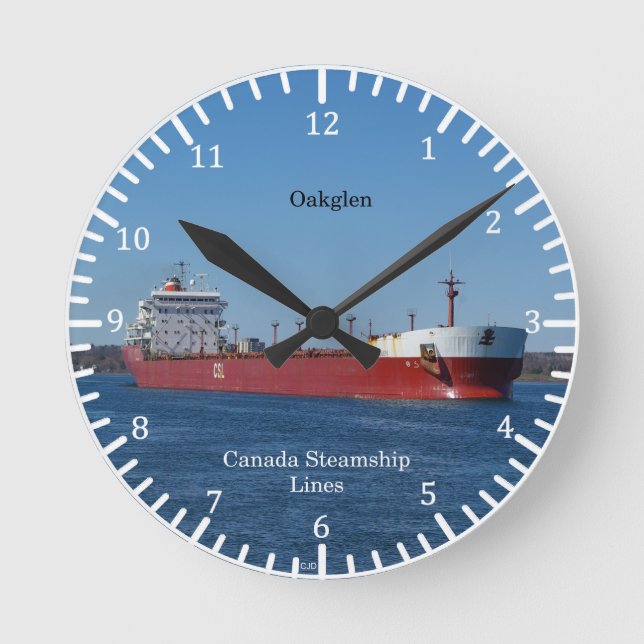 Oakglen klocka (Framsida)