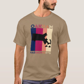 Oakham Massachusetts Överstorlek T Shirt