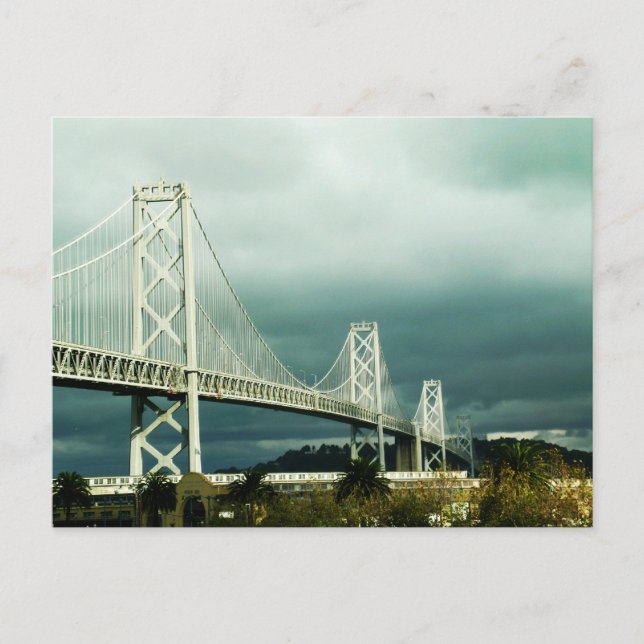 Oakland Bay Bridge San Francisco Vykort (Framsida)