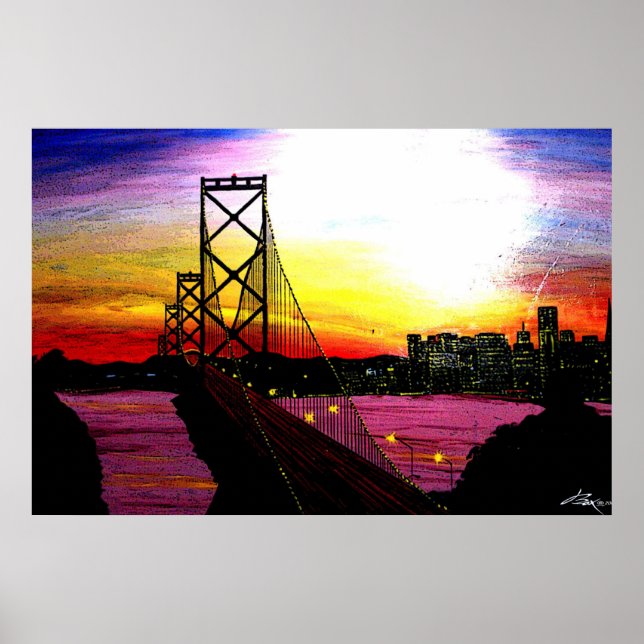 Oakland Bay Poster (Framsidan)