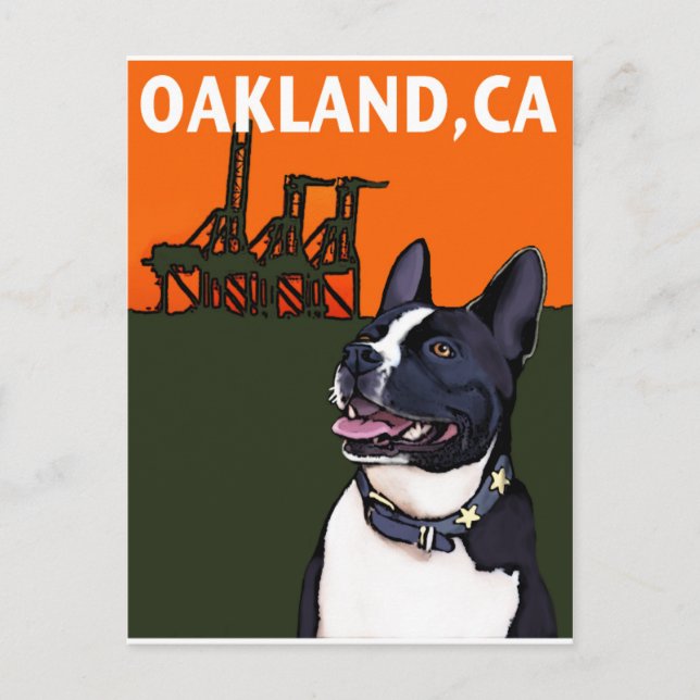 OAKLAND, CA Mutt - Harry Vykort (Framsida)