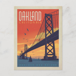 Oakland, CA Vykort