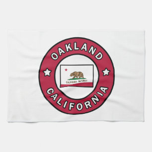 Oakland California Kökshandduk
