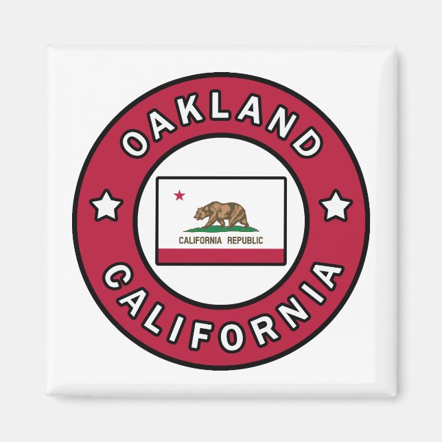 Oakland California Magnet (Framsidan)