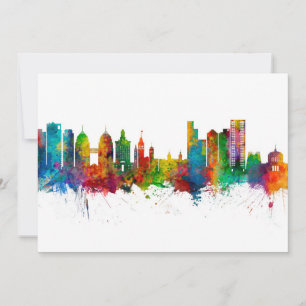 Oakland California Skyline Inbjudningar
