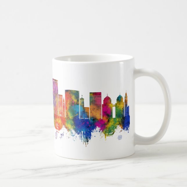 Oakland California Skyline Kaffemugg (Höger)