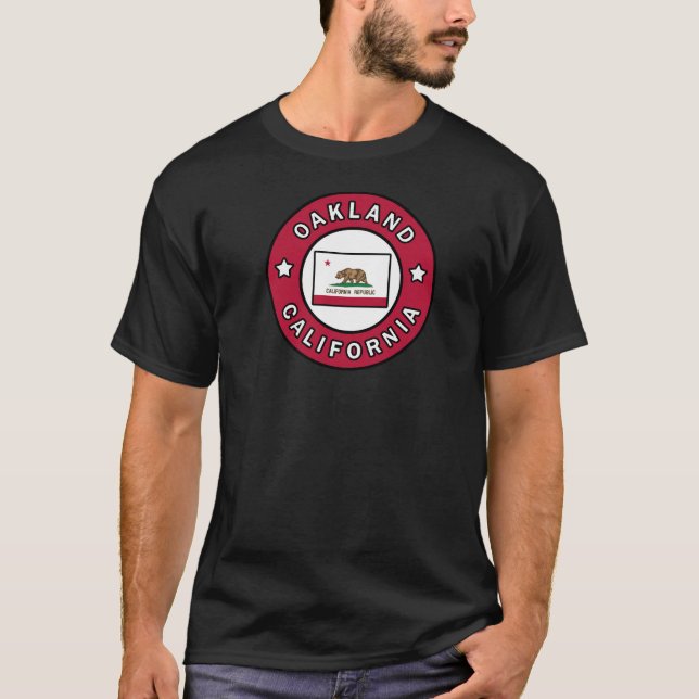 Oakland California T Shirt (Framsida)