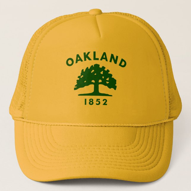 Oakland Clalifornia 1852 Truckerkeps (Framsida)