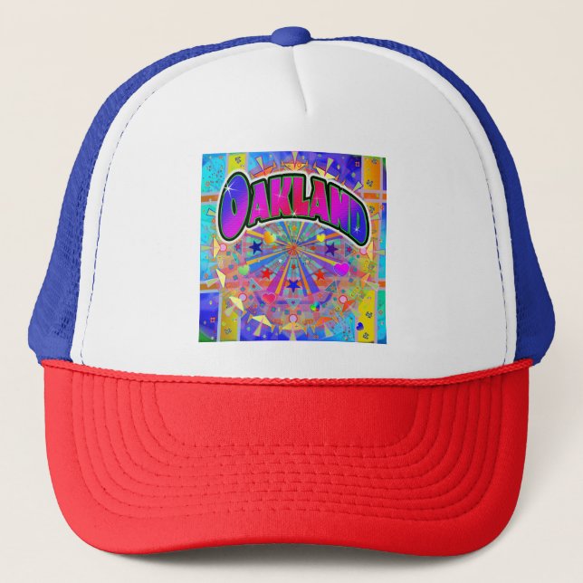 Oakland Cosmic Unity Hat Keps (Framsida)