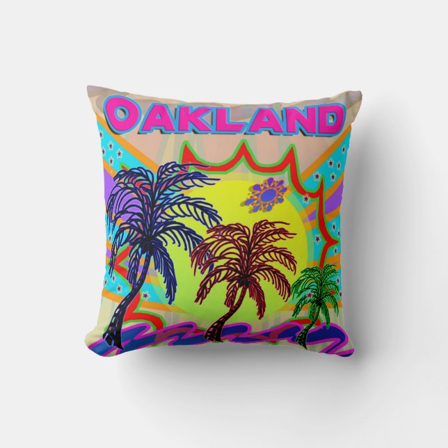 Oakland EExternal Pillow Kudde (Framsida)