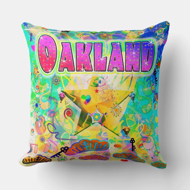 Oakland Epoch Hour Pillow Kudde (Framsida)