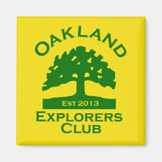 Oakland Explorer Klubb Magnet
