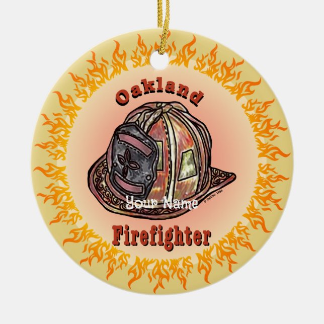 Oakland Firefighter ornament (Framsidan)