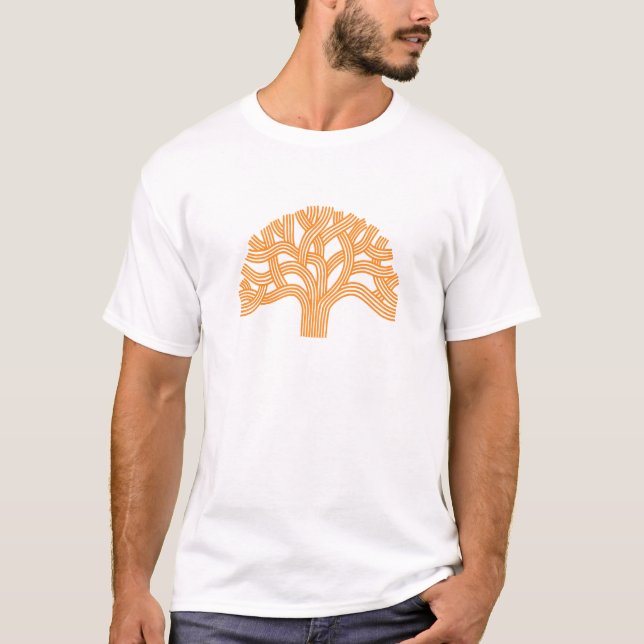 Oakland för Oakträd orange T-shirt (Framsida)