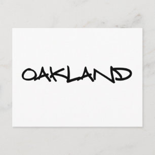 Oakland Graffiti Vykort