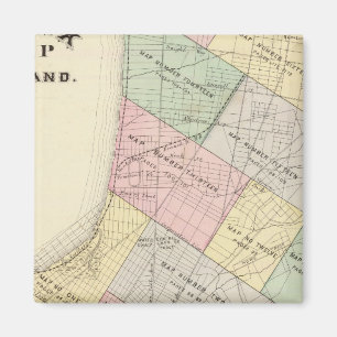 Oakland index karta magnet