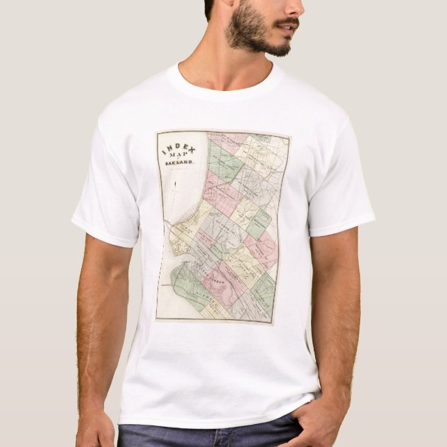 Oakland indexkarta tee (Framsida)