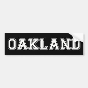 Oakland Kalifornien Bildekal