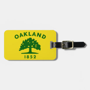 Oakland Kalifornien flagga Bagagebricka