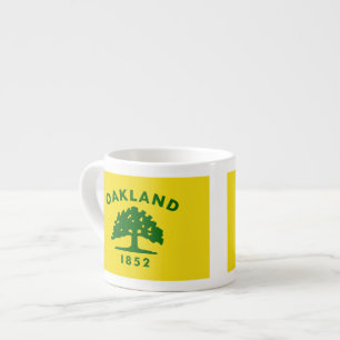 Oakland Kalifornien flaggor Espressomugg