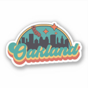 Oakland, Kalifornien Klistermärken